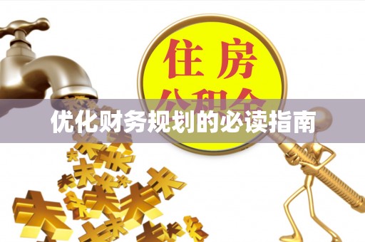 平果优化财务规划的必读指南