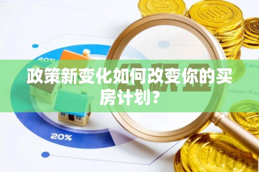 平果政策新变化如何改变你的买房计划？