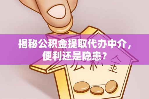 平果揭秘公积金提取代办中介，便利还是隐患？