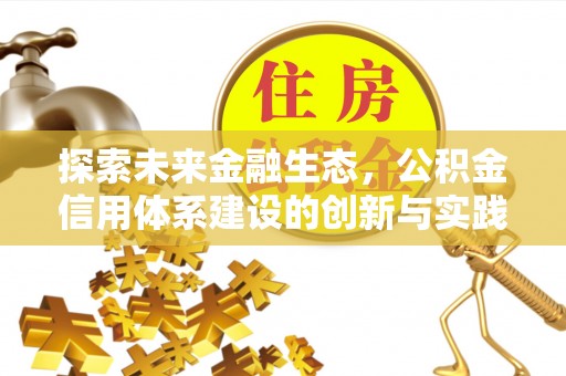 平果探索未来金融生态，公积金信用体系建设的创新与实践