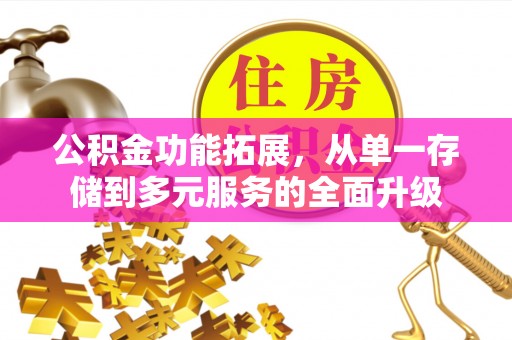 平果公积金功能拓展，从单一存储到多元服务的全面升级
