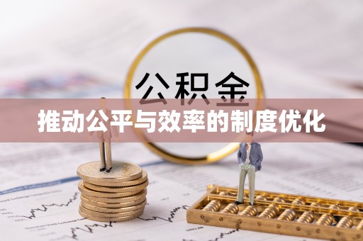 平果推动公平与效率的制度优化