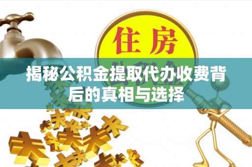 平果揭秘公积金提取代办收费背后的真相与选择