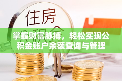 平果掌握财富脉搏，轻松实现公积金账户余额查询与管理