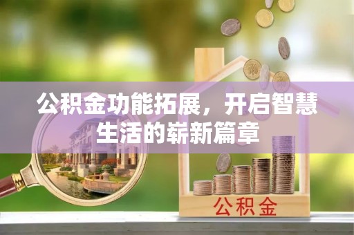平果公积金功能拓展，开启智慧生活的崭新篇章