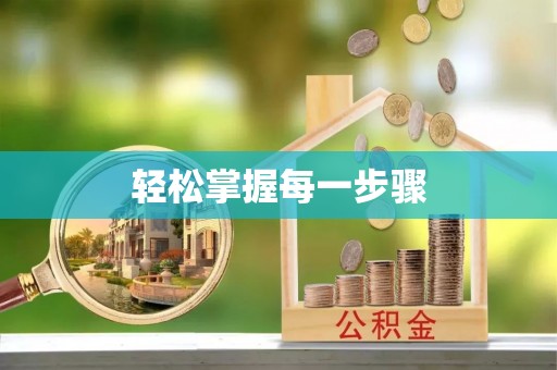 平果轻松掌握每一步骤