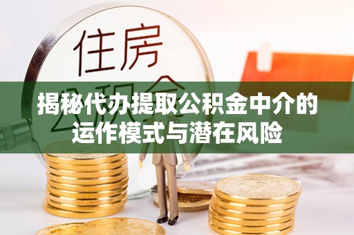平果揭秘代办提取公积金中介的运作模式与潜在风险