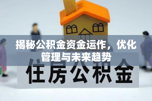 平果揭秘公积金资金运作，优化管理与未来趋势