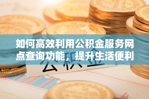 平果如何高效利用公积金服务网点查询功能，提升生活便利性