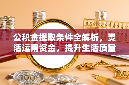 平果公积金提取条件全解析，灵活运用资金，提升生活质量