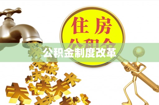 平果公积金制度改革