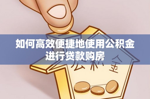 平果如何高效便捷地使用公积金进行贷款购房