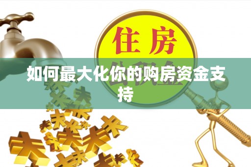 平果如何最大化你的购房资金支持