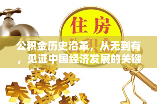 平果公积金历史沿革，从无到有，见证中国经济发展的关键一步