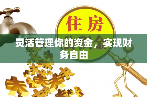 平果灵活管理你的资金，实现财务自由