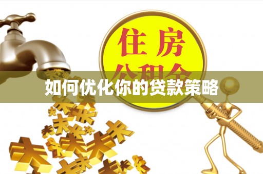平果如何优化你的贷款策略